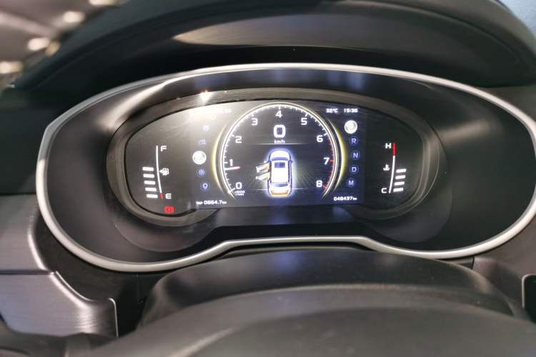 Used Geely Auto Emgrand X7 Sport 2021 Million Edition 1.8TD DCT Two-Wheel Drive Luxury Model Instrument Cluster