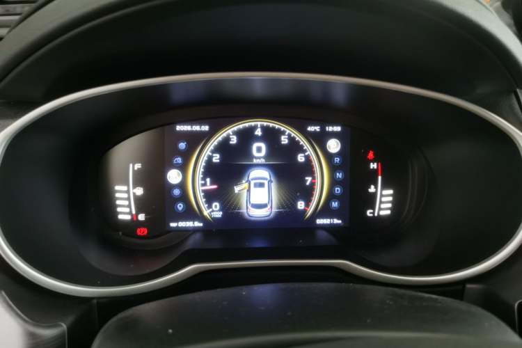 Used Geely Auto Emgrand X7 Sport 2021 Million Edition 1.8TD DCT Two-Wheel Drive Comfort Model Instrument Cluster