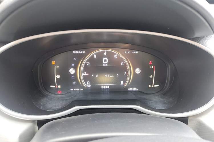 Used Geely Auto Emgrand X7 Sport 2021 1.8TD Manual Two-Wheel Drive Asian Games Edition Instrument Cluster