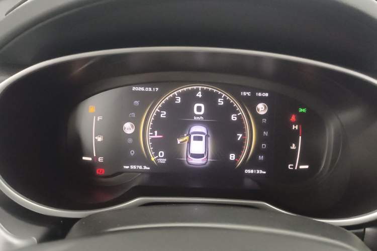 Used Geely Auto Emgrand X7 Sport 2021 Million Edition 1.8TD DCT Two-Wheel Drive Comfort Model Instrument Cluster