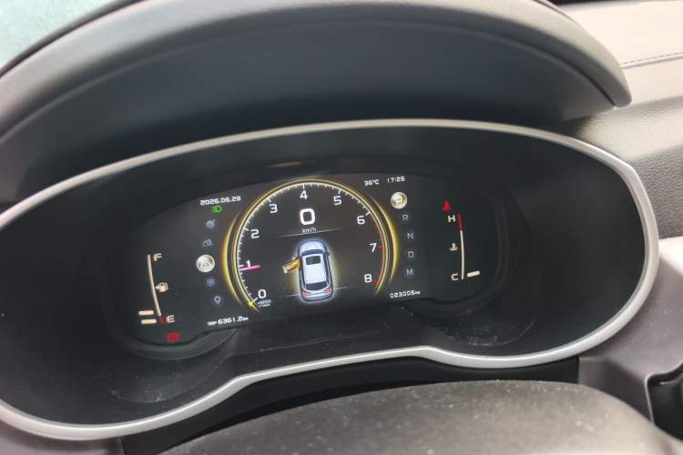 Used Geely Auto Emgrand X7 Sport 2021 Million Edition 1.8TD DCT Two-Wheel Drive Luxury Model Instrument Cluster