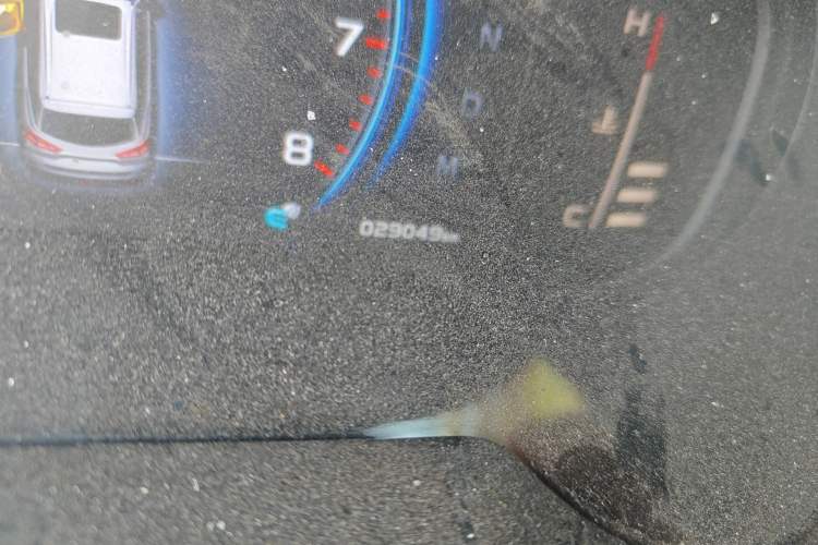 Used Geely Auto Emgrand X7 Sport 2021 Million Edition 1.8TD DCT Two-Wheel Drive Luxury Model Odometer Close Up