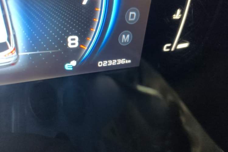 Used Geely Auto Emgrand X7 Sport 2021 1.8TD DCT Two-Wheel Drive Asian Games Edition Odometer Close Up