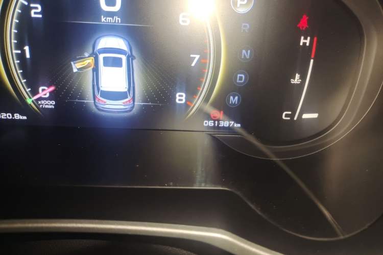 Used Geely Auto Emgrand X7 Sport 2021 1.8TD DCT Two-Wheel Drive Asian Games Comfort Edition Odometer Close Up