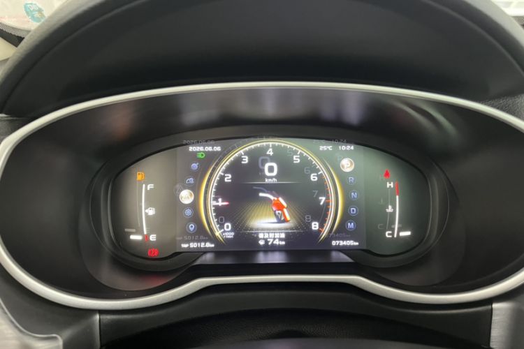 Used Geely Auto Emgrand X7 Sport 2021 1.8TD DCT Two-Wheel Drive Asian Games Edition Odometer Close Up
