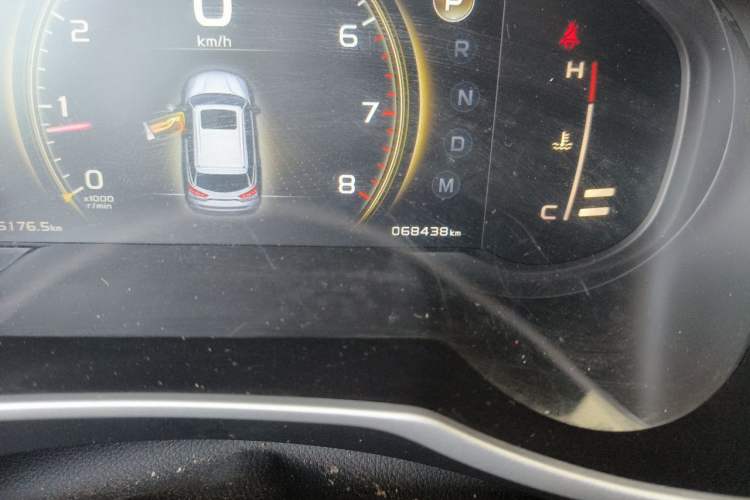 Used Geely Auto Emgrand X7 Sport 2021 1.8TD DCT Two-Wheel Drive Asian Games Comfort Edition Odometer Close Up