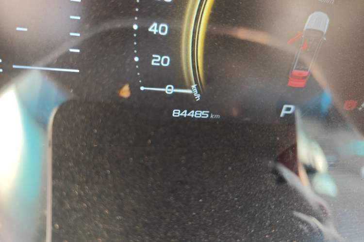 Used Geely Auto Emgrand X7 Sport 2021 Million Edition 1.8TD DCT Two-Wheel Drive Luxury Model Odometer Close Up