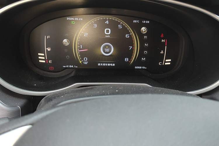 Used Geely Auto Emgrand X7 Sport 2021 1.8TD DCT Two-Wheel Drive Asian Games Edition Odometer Close Up