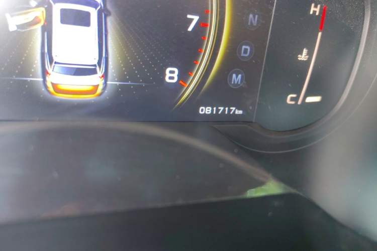 Used Geely Auto Emgrand X7 Sport 2021 1.8TD DCT Two-Wheel Drive Asian Games Edition Odometer Close Up