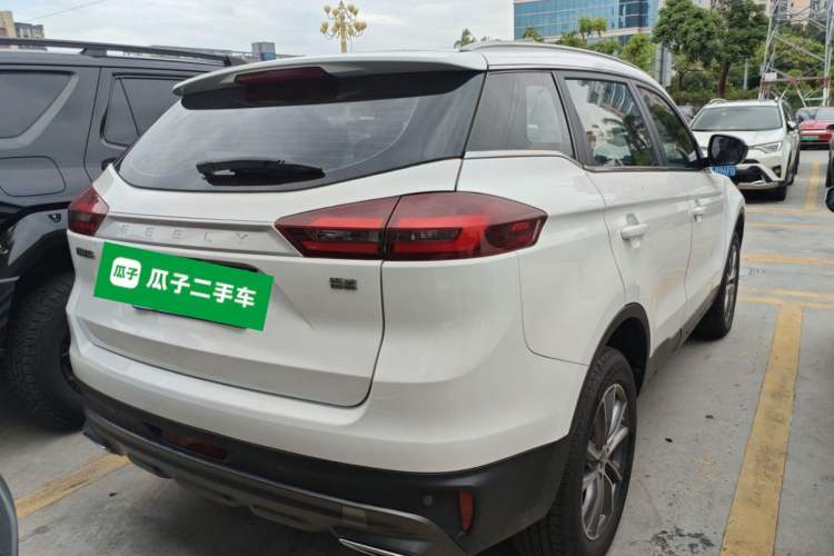 Used Geely Auto Emgrand X7 Sport 2021 Million Edition 1.8TD DCT Two-Wheel Drive Luxury Model Rear Right 45 Deg
