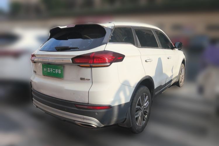 Used Geely Auto Emgrand X7 Sport 2021 Million Edition 1.8TD DCT Two-Wheel Drive Luxury Model Rear Right 45 Deg