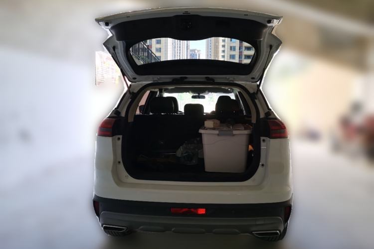 Used Geely Auto Emgrand X7 Sport 2021 Million Edition 1.8TD DCT Two-Wheel Drive Luxury Model Trunk