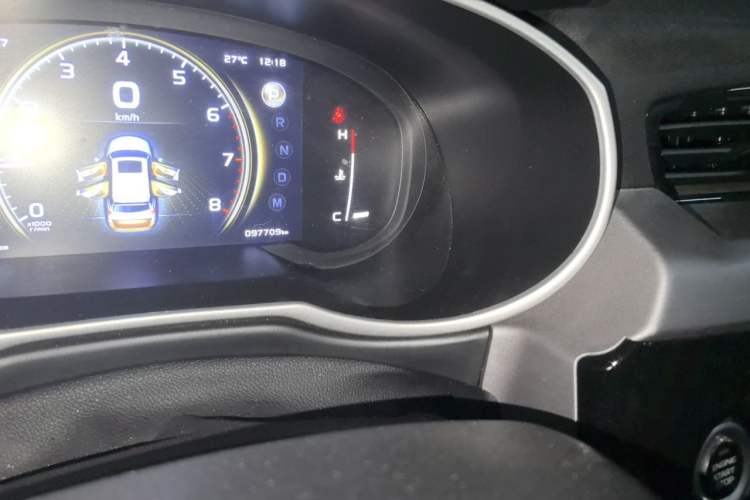 Used Geely Auto Emgrand X7 Sport 2021 1.8TD DCT Two-Wheel Drive Asian Games Comfort Edition Odometer Close Up