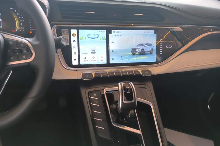 Used Geely Auto Emgrand X7 Sport 2022 Boyue X 1.8TD DCT Smart Model Audio And AC Panel