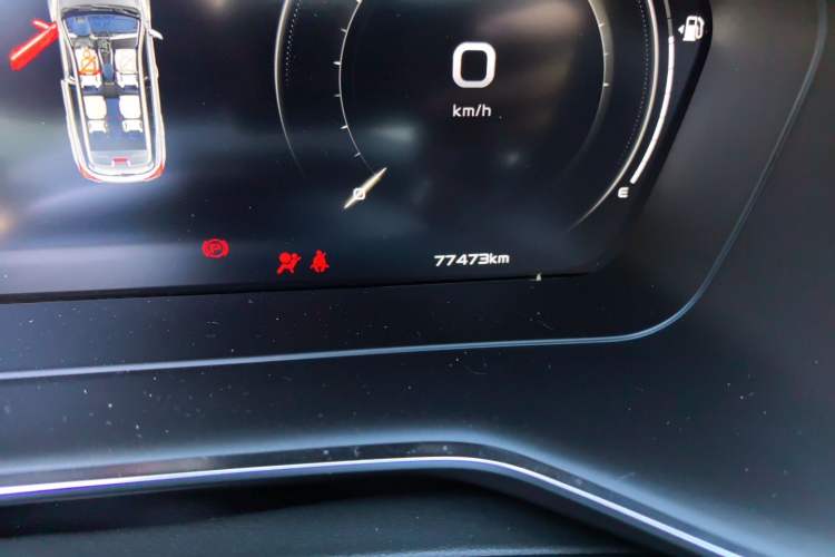 Used Geely Auto Emgrand X7 Sport 2022 Boyue X 1.8TD DCT Smart Edition Odometer Close Up