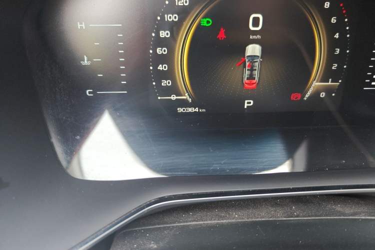 Used Geely Auto Emgrand X7 Sport 2022 Boyue X 1.8TD DCT Smart Model Odometer Close Up