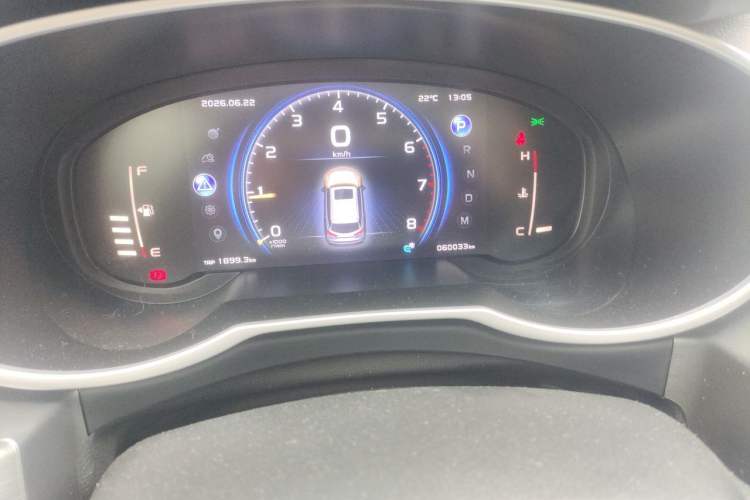 Used Geely Auto Emgrand X7 Sport 2022 1.8TD DCT Zhiya Trim Odometer Close Up