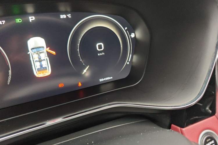 Used Geely Auto Emgrand X7 Sport 2022 Boyue X 1.8TD DCT Smart Edition Odometer Close Up