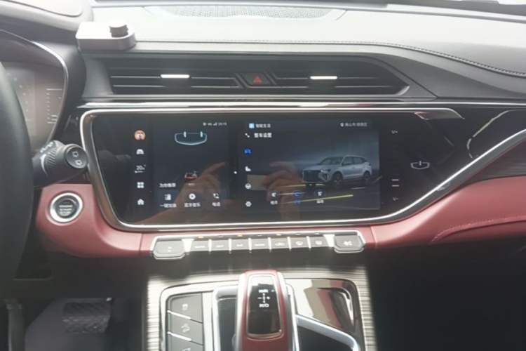 Used Geely Auto Emgrand X7 Sport 2022 Boyue X 1.8TD DCT ZhiZun Edition Audio And AC Panel