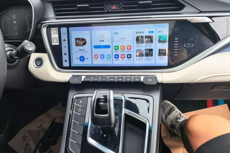 Used Geely Auto Emgrand X7 Sport 2022 Boyue X 1.8TD DCT Smart Model Audio And AC Panel