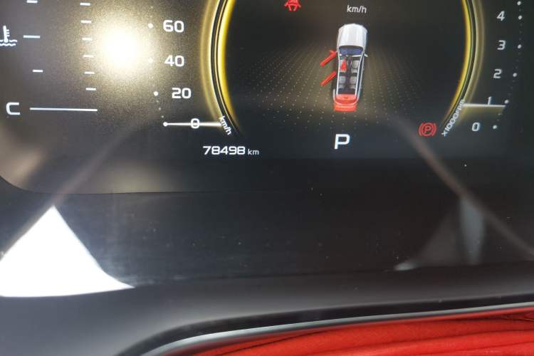 Used Geely Auto Emgrand X7 Sport 2022 Boyue X 1.8TD DCT ZhiShang Model Odometer Close Up