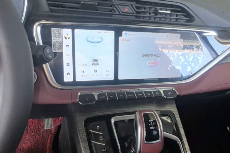 Used Geely Auto Emgrand X7 Sport 2022 Boyue X 1.8TD DCT ZhiShang Model Audio And AC Panel