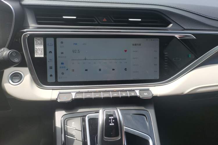 Used Geely Auto Emgrand X7 Sport 2022 Boyue X 1.8TD DCT Smart Model Audio And AC Panel