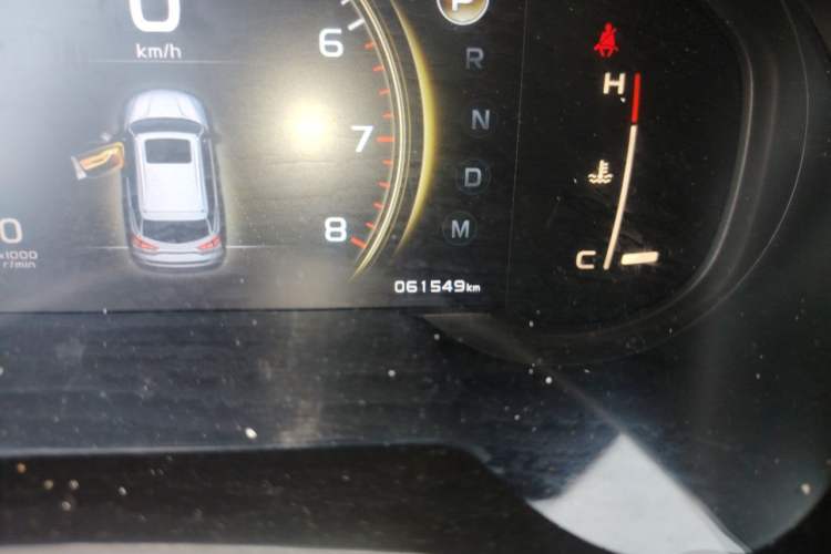 Used Geely Auto Emgrand X7 Sport 2022 1.8TD DCT Zhiya Trim Odometer Close Up