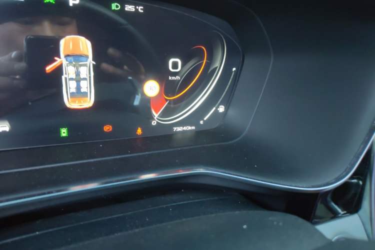 Used Geely Auto Emgrand X7 Sport 2022 Boyue X 1.8TD DCT Smart Edition Odometer Close Up
