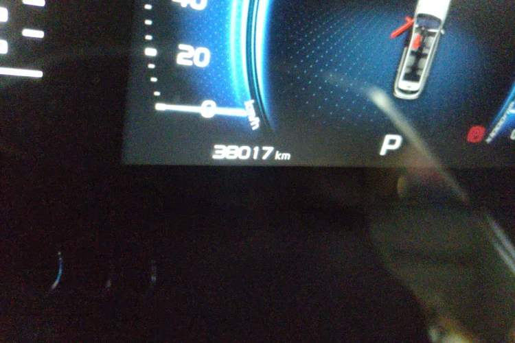 Used Geely Auto Emgrand X7 Sport 2022 Boyue X 1.8TD DCT Smart Model Odometer Close Up