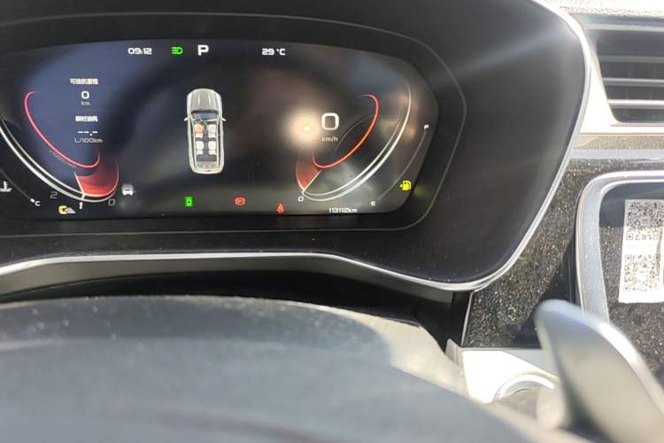 Used Geely Auto Emgrand X7 Sport 2022 Boyue X 1.8TD DCT Smart Edition Odometer Close Up
