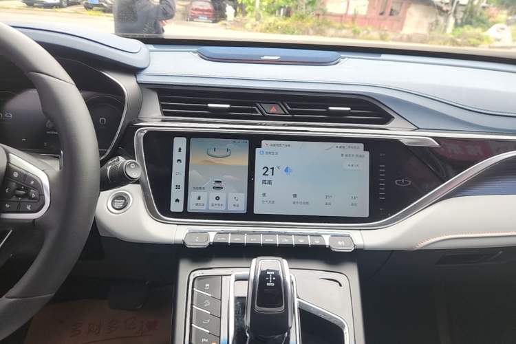 Used Geely Auto Emgrand X7 Sport 2022 Boyue X 1.8TD DCT Smart Edition Audio And AC Panel