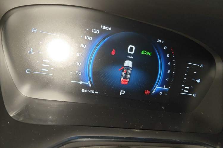 Used Geely Auto Emgrand X7 Sport 2022 Boyue X 1.8TD DCT Smart Model Odometer Close Up