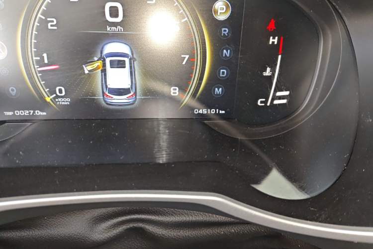 Used Geely Auto Emgrand X7 Sport 2022 1.8TD DCT Zhiya Trim Odometer Close Up