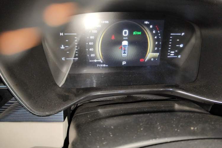 Used Geely Auto Emgrand X7 Sport 2022 Boyue X 1.8TD DCT ZhiZun Edition Odometer Close Up