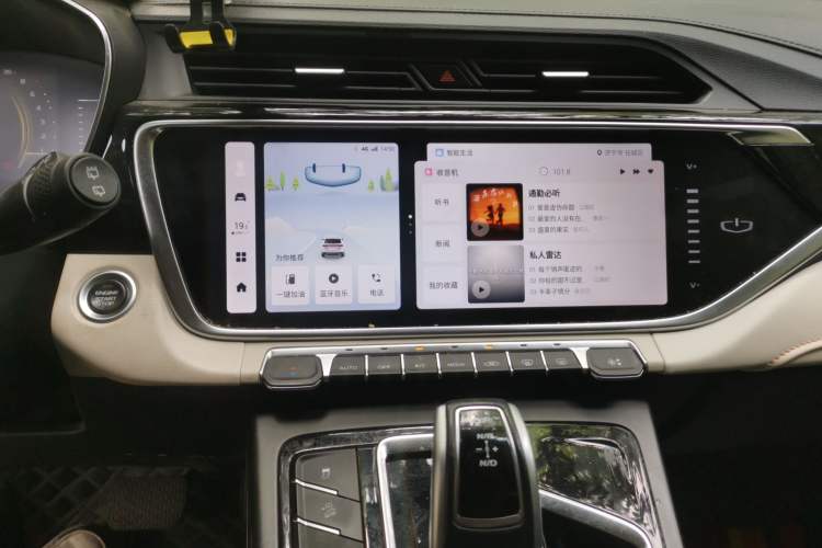 Used Geely Auto Emgrand X7 Sport 2022 Boyue X 1.8TD DCT Smart Model Audio And AC Panel