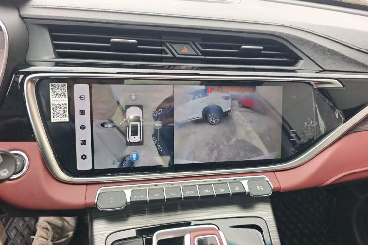 Used Geely Auto Emgrand X7 Sport 2022 Boyue X 1.8TD DCT ZhiZun Edition Audio And AC Panel