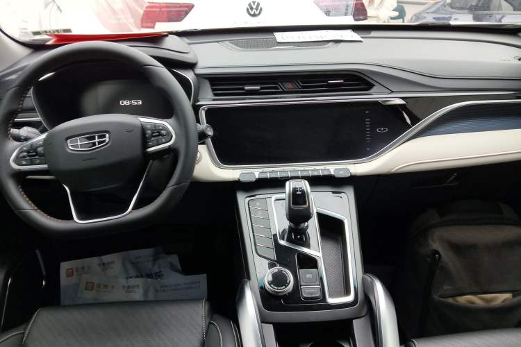 Used Geely Auto Emgrand X7 Sport 2022 Boyue X 1.8TD DCT Smart Model Audio And AC Panel