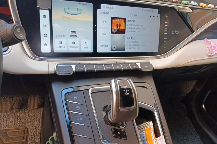 Used Geely Auto Emgrand X7 Sport 2022 Boyue X 1.8TD DCT ZhiZun Edition Audio And AC Panel