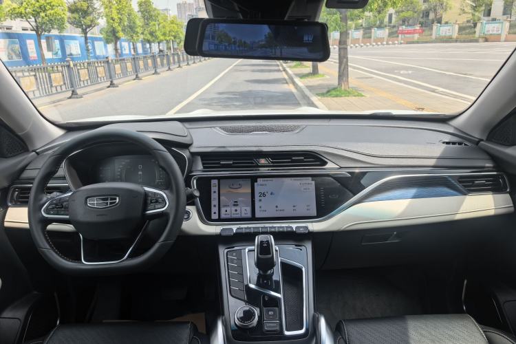 Used Geely Auto Emgrand X7 Sport 2022 Boyue X 1.8TD DCT Smart Model Audio And AC Panel