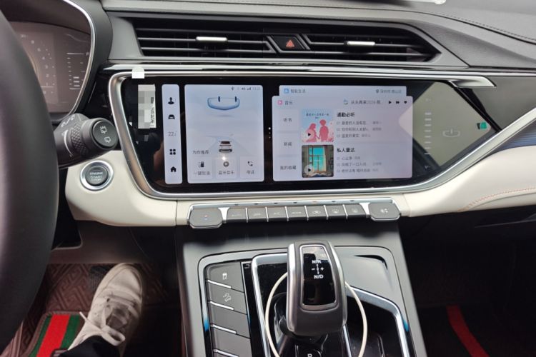 Used Geely Auto Emgrand X7 Sport 2022 Boyue X 1.8TD DCT Smart Model Audio And AC Panel