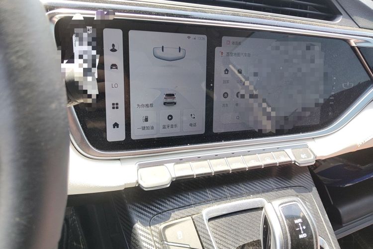 Used Geely Auto Emgrand X7 Sport 2022 Boyue X 1.8TD DCT Smart Model Audio And AC Panel