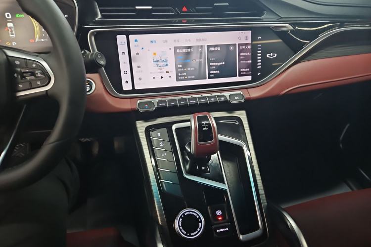 Used Geely Auto Emgrand X7 Sport 2022 Boyue X 1.8TD DCT ZhiZun Edition Audio And AC Panel