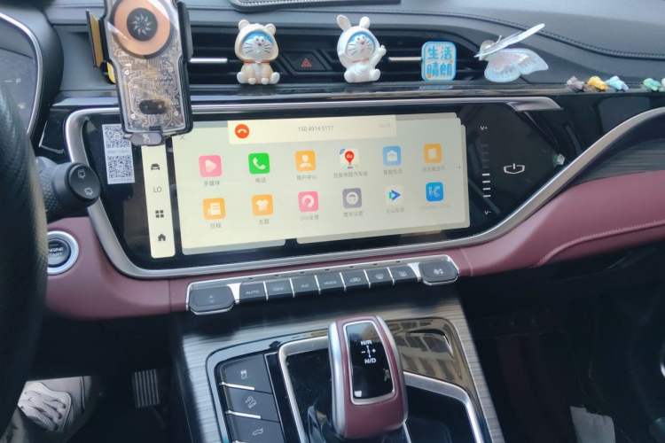 Used Geely Auto Emgrand X7 Sport 2022 Boyue X 1.8TD DCT ZhiShang Model Audio And AC Panel
