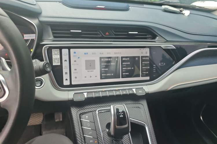 Used Geely Auto Emgrand X7 Sport 2022 Boyue X 1.8TD DCT Smart Edition Audio And AC Panel