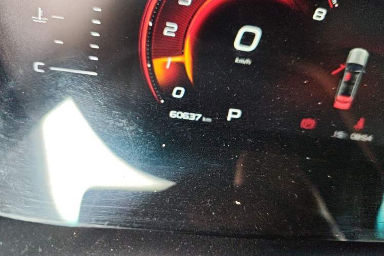 Used Geely Auto Emgrand X7 Sport 2022 Boyue X 1.8TD DCT Smart Model Odometer Close Up