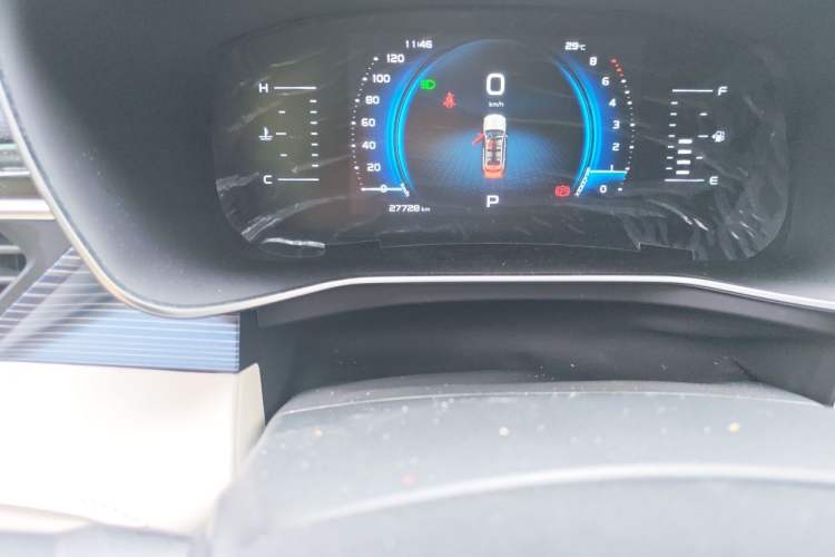 Used Geely Auto Emgrand X7 Sport 2022 Boyue X 1.8TD DCT Smart Model Odometer Close Up