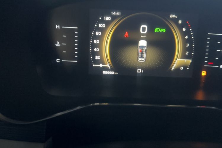 Used Geely Auto Emgrand X7 Sport 2022 Boyue X 1.8TD DCT Smart Model Odometer Close Up