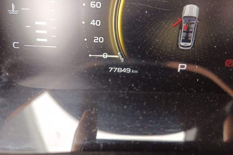 Used Geely Auto Emgrand X7 Sport 2022 Boyue X 1.8TD DCT Smart Model Odometer Close Up