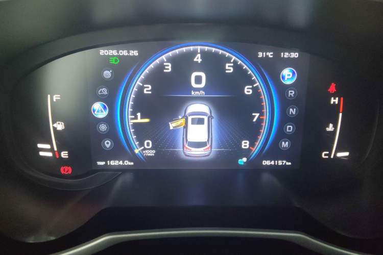 Used Geely Auto Emgrand X7 Sport 2022 1.8TD DCT Zhiya Trim Odometer Close Up